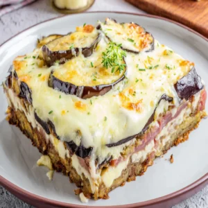 Pastel de berenjena