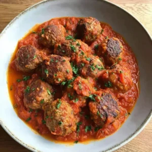 albondigas con tomate