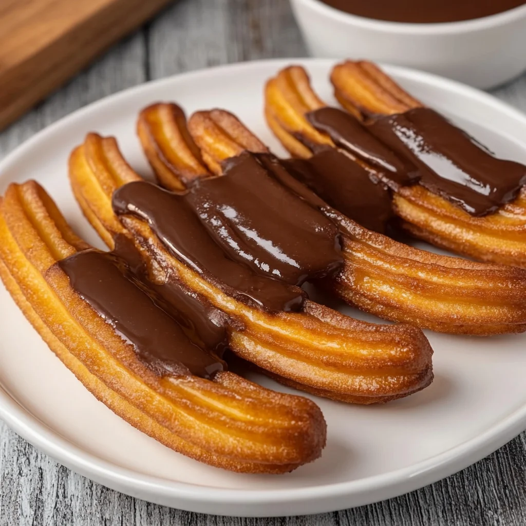 churros con chocolate