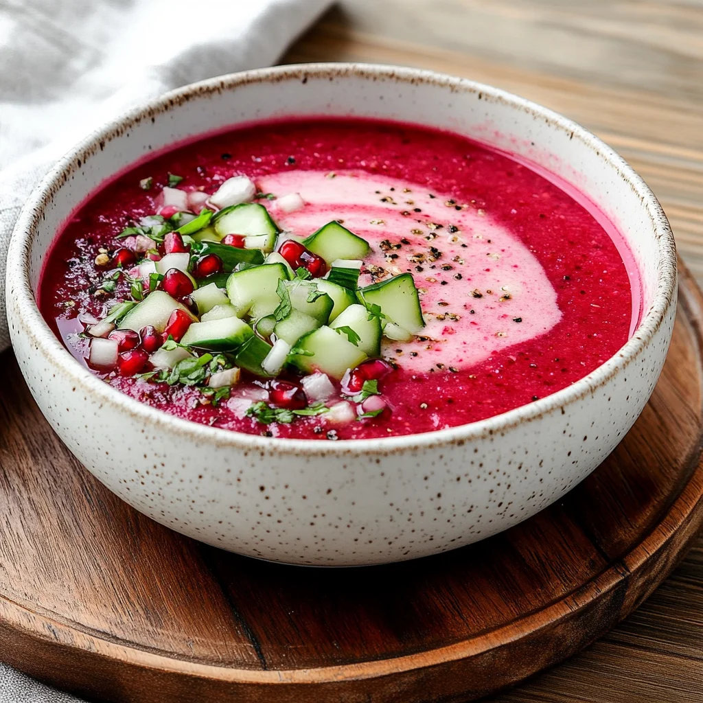 gazpacho de remolacha