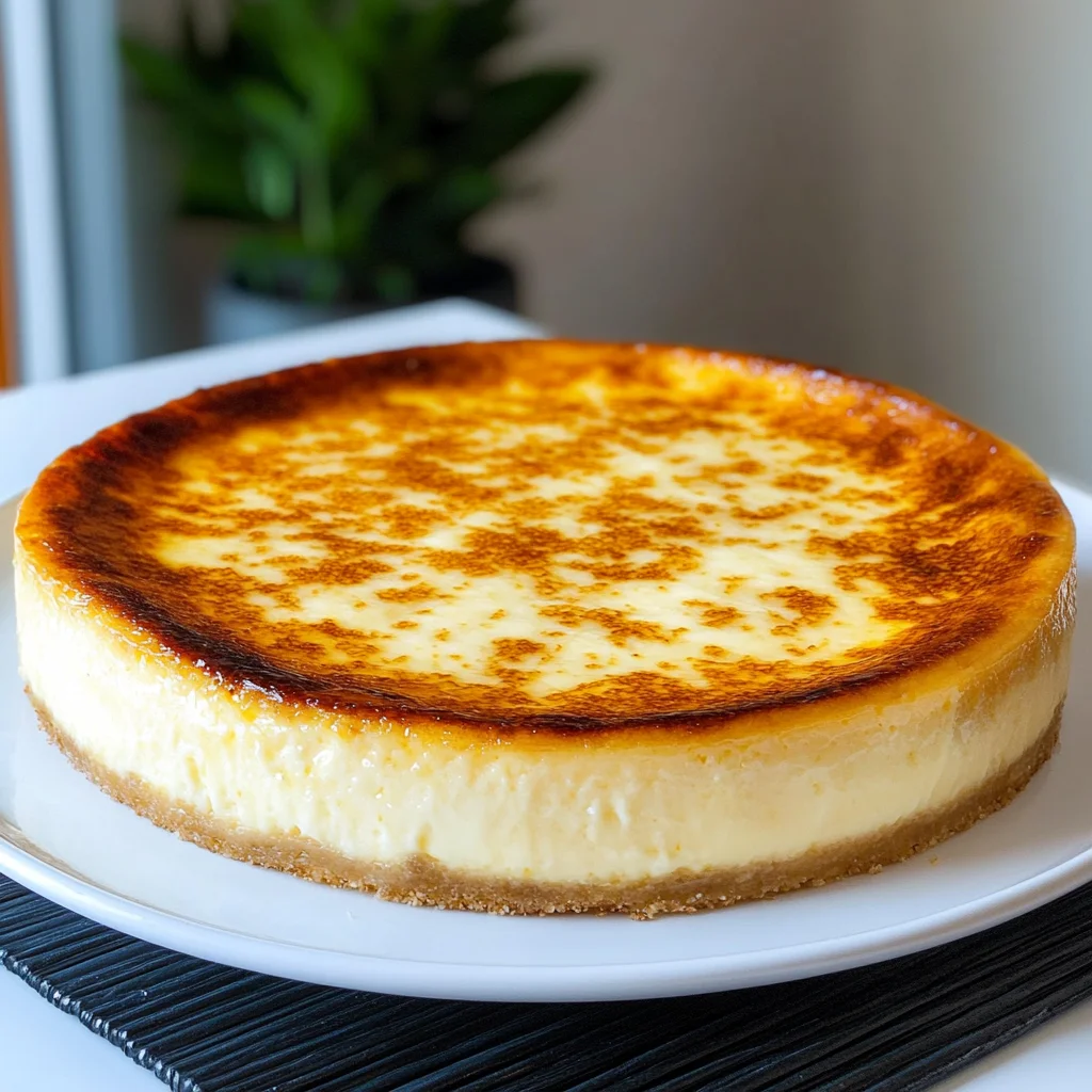tarta de queso vasca