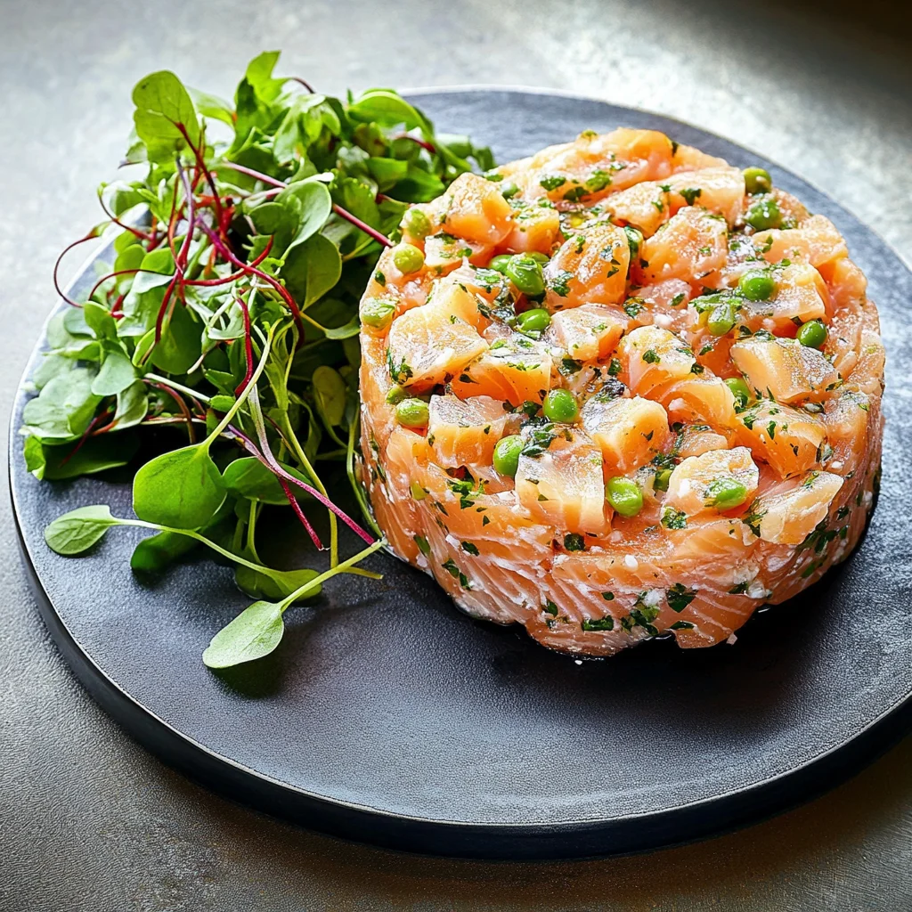 tartar de salmon