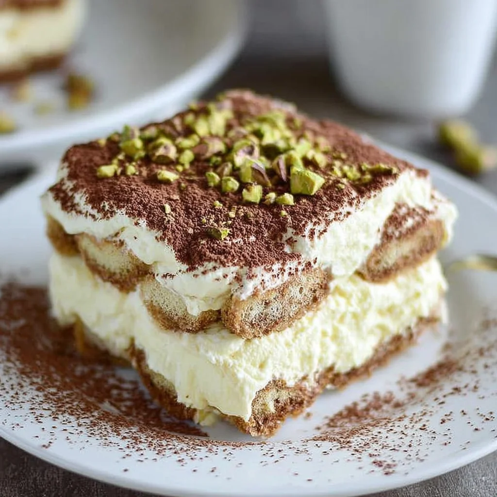 Cremoso Tiramisu Pistacho