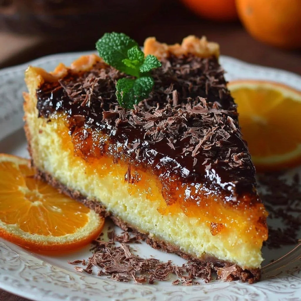 Tarta Naranja Chocolate