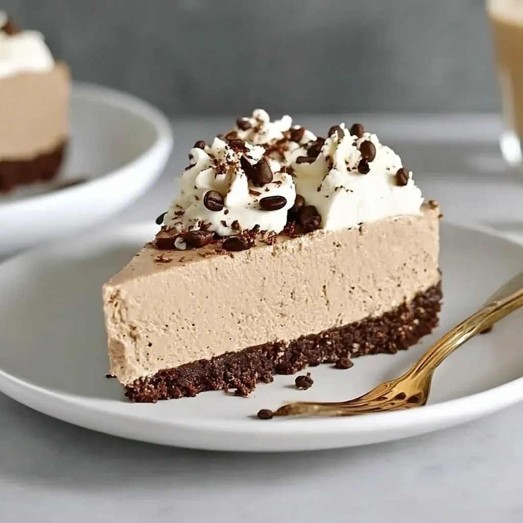 Tarta de Café Sin Horno
