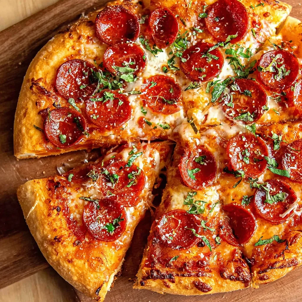 pepperoni pizza pepperoni