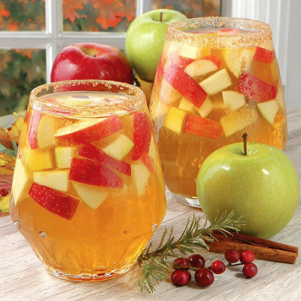 Caramel Apple Sangria: A Fall Delight