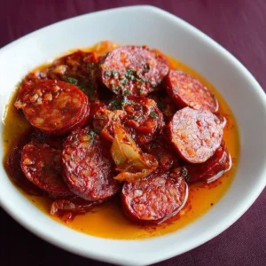 Chorizo a la sidra
