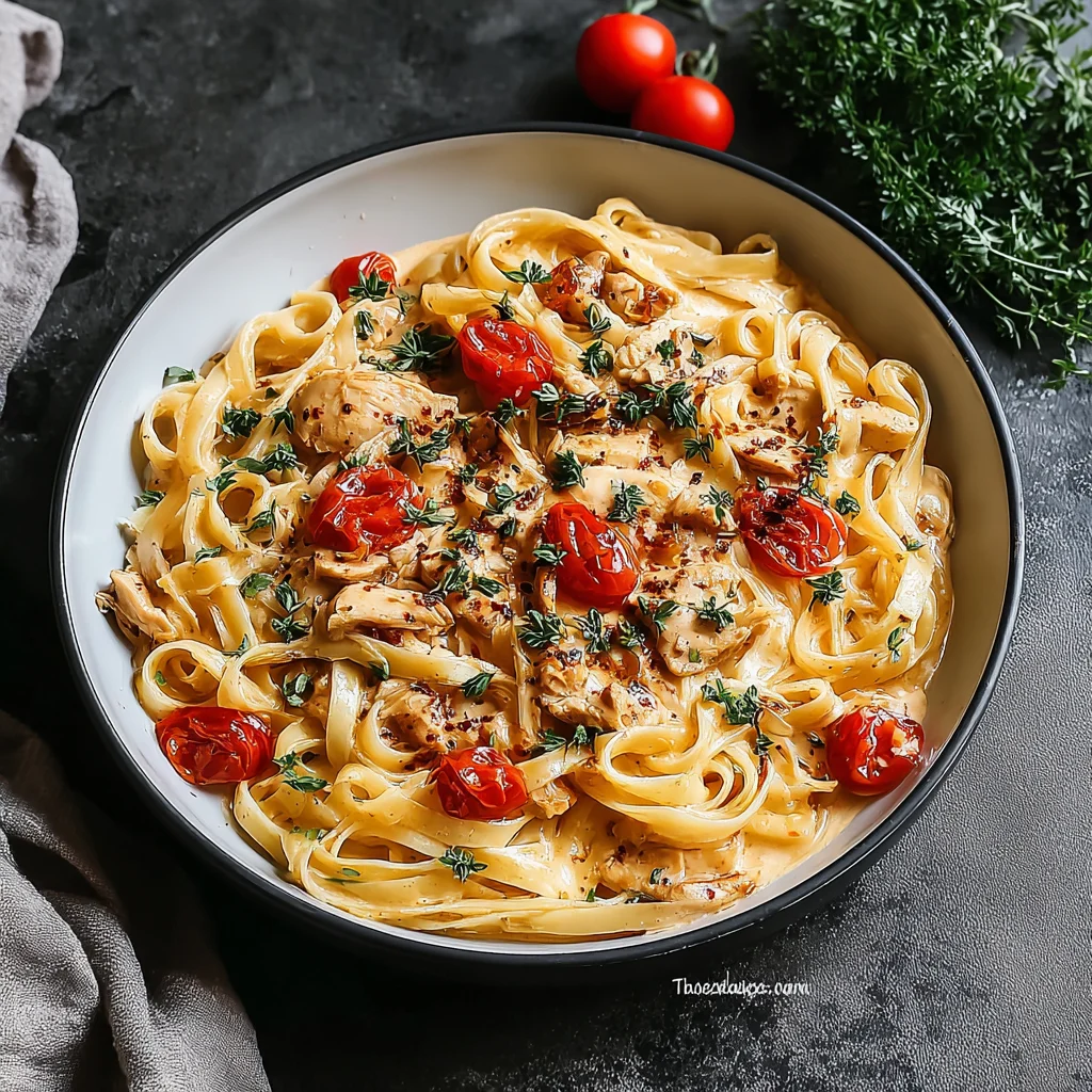 Creamy Cajun Chicken Pasta
