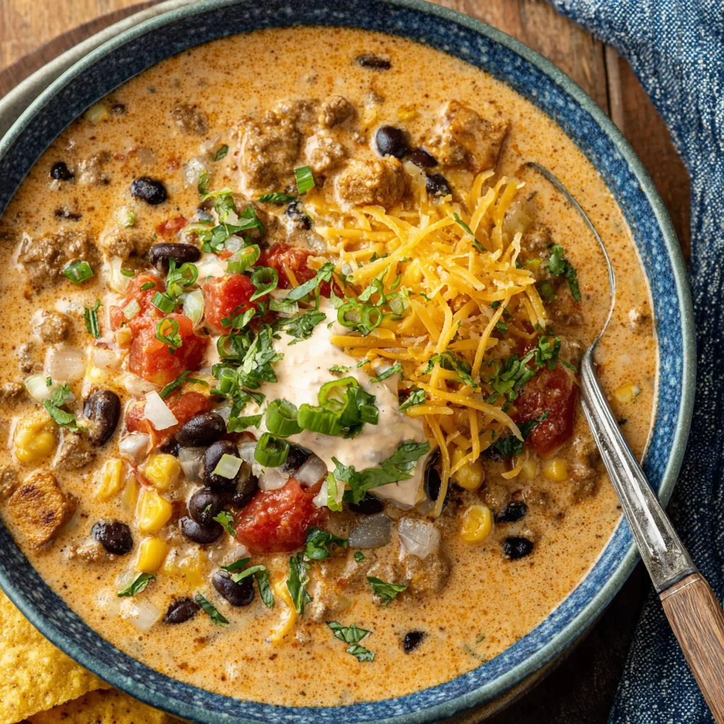 Creamy Taco Soup