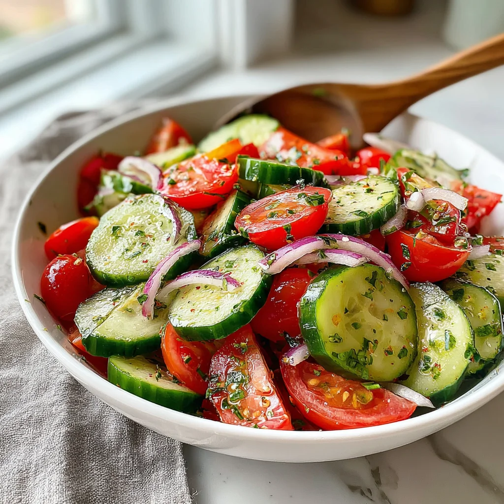 Cucumber Tomato Salad: A Refreshing Summer Recipe