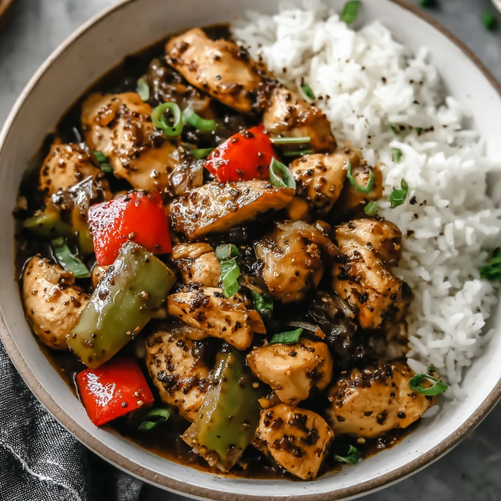 Easy Black Pepper Chicken: A Simple Recipe for Weeknight Wonders