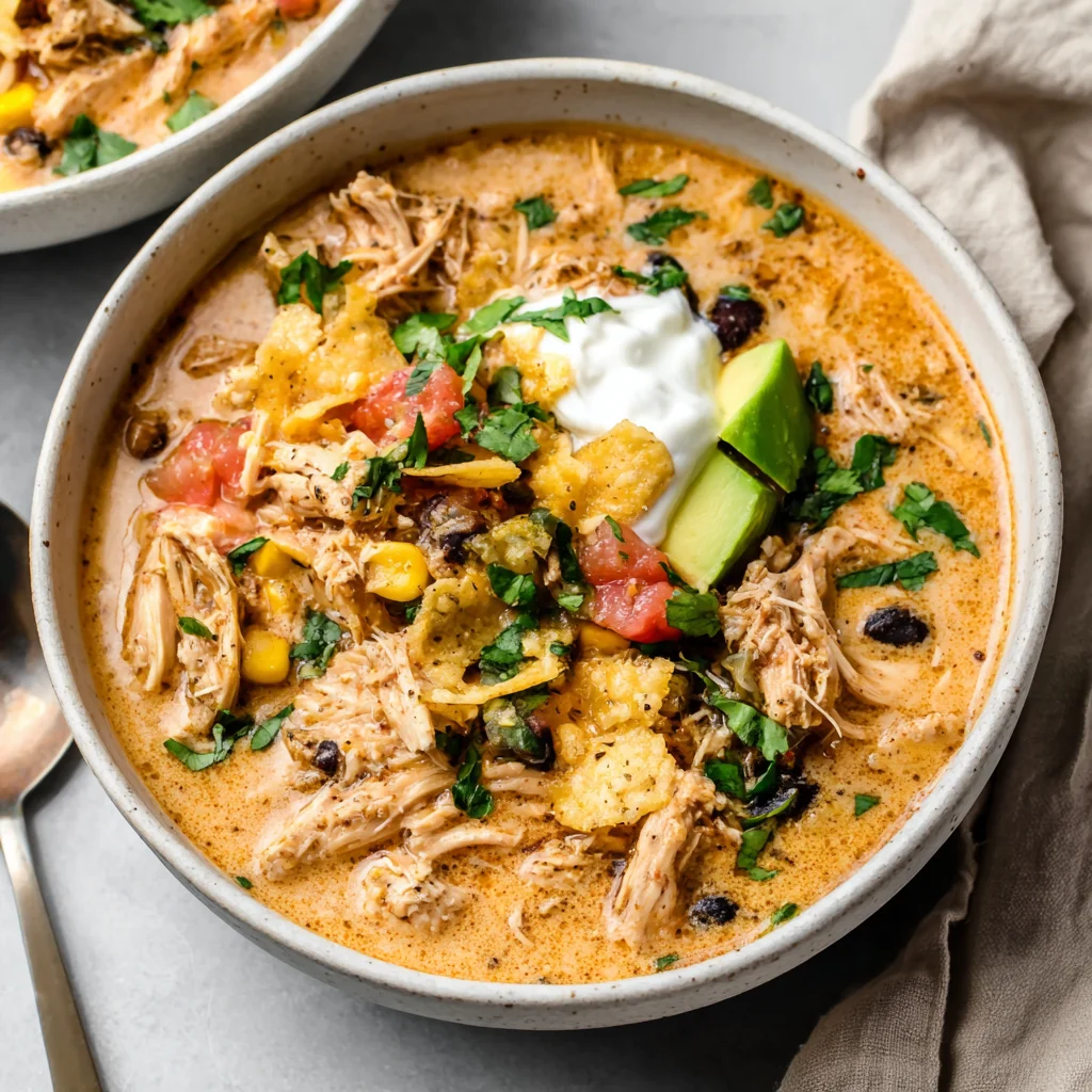 Easy Chicken Taco Soup