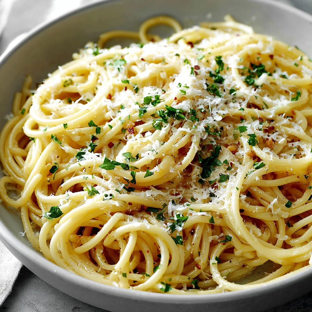 Easy Lemon Butter Garlic Pasta