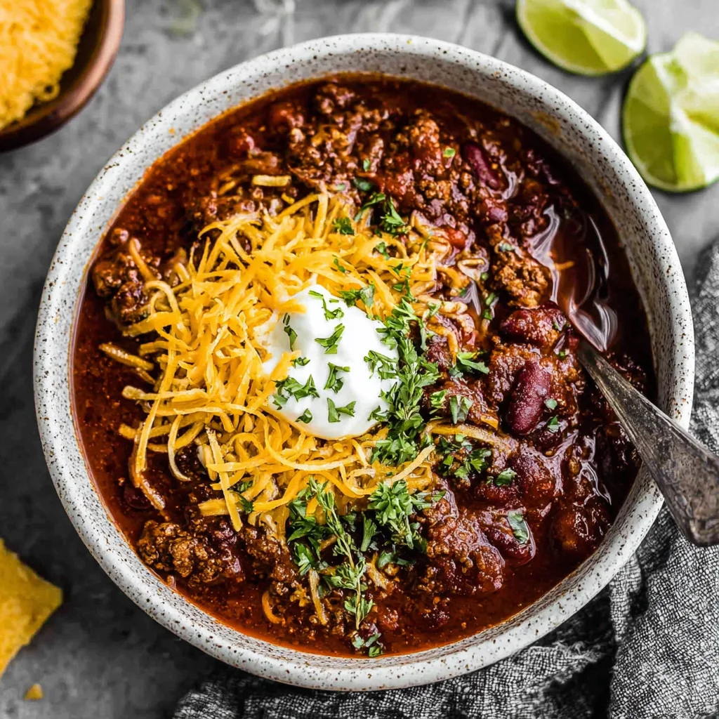 Homemade Chili: A Flavor-Packed Recipe for Cozy Nights