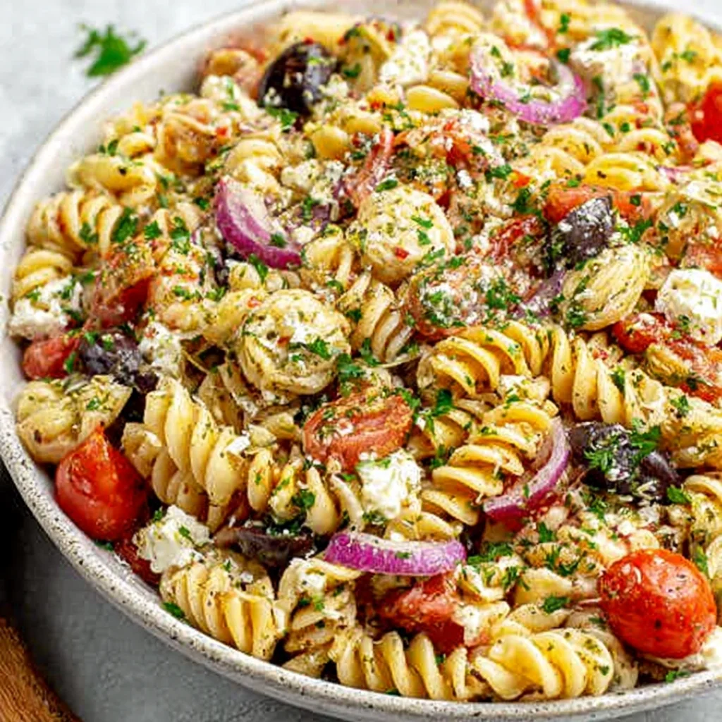 Italian Dressing Pasta Salad