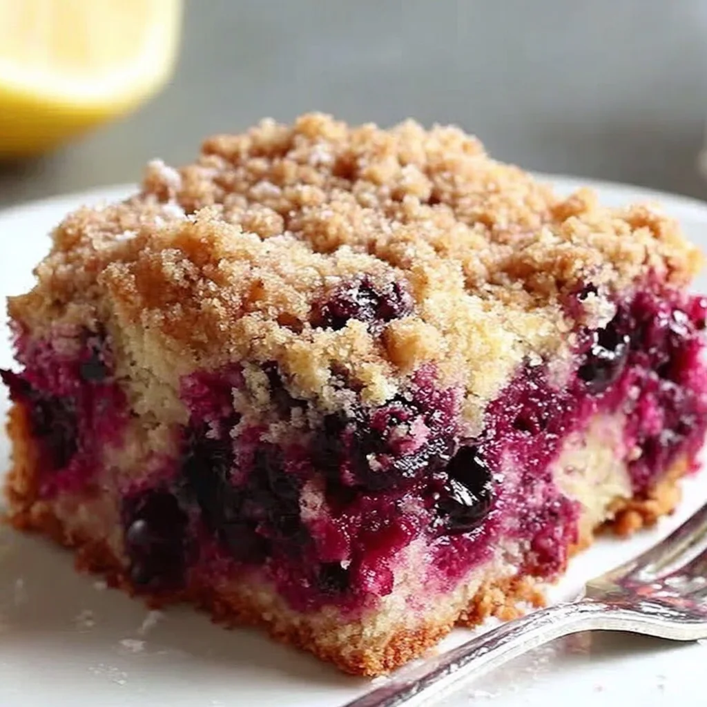 Juicy Berry Huckleberry Buckle