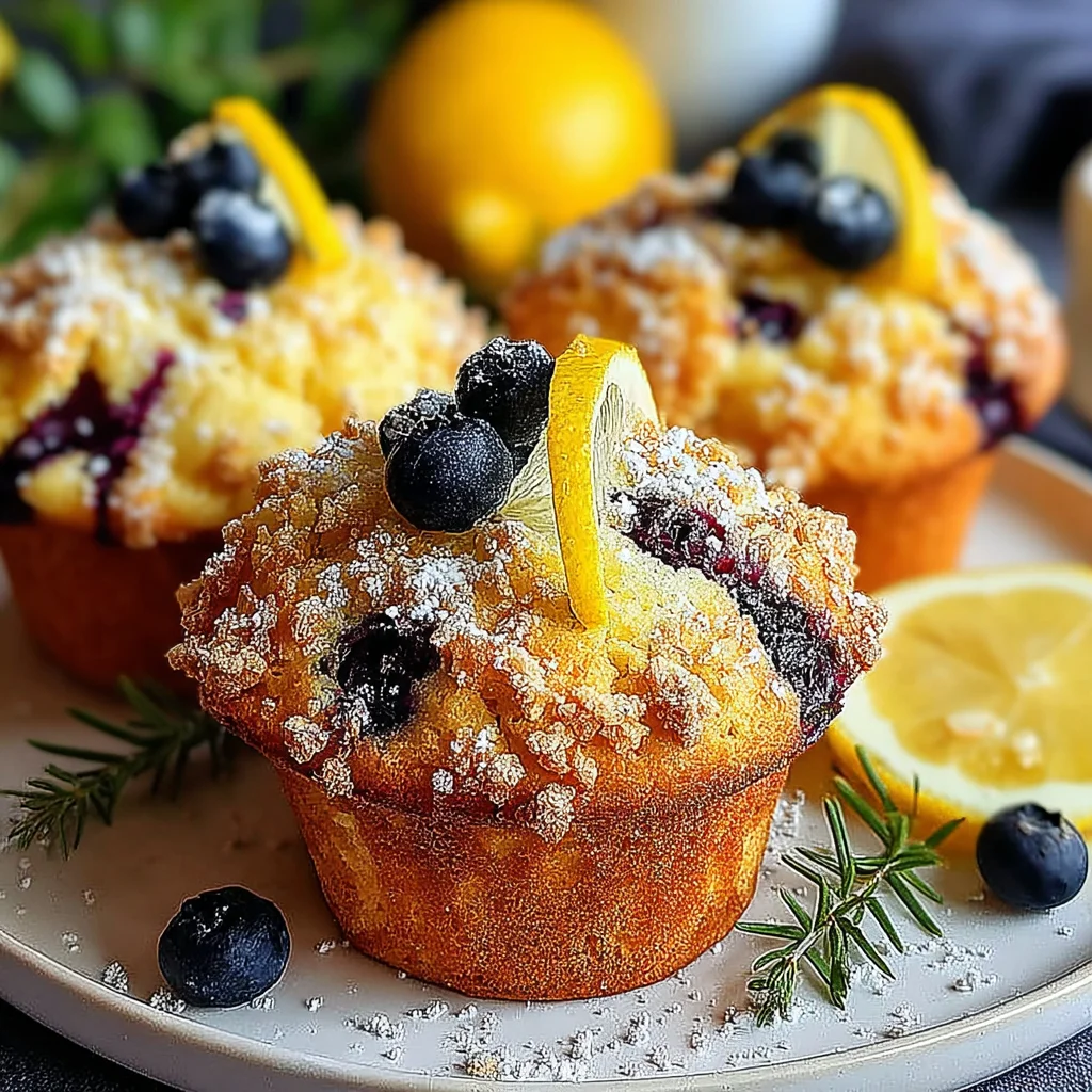 Lemon Blueberry Muffins Flavorful: A Recipe for Delight