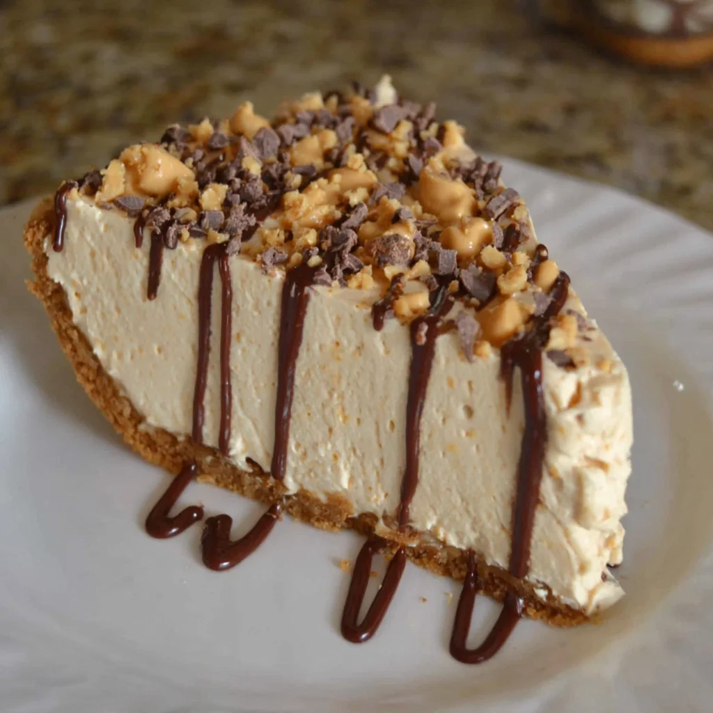 No Bake Peanut Butter Pie