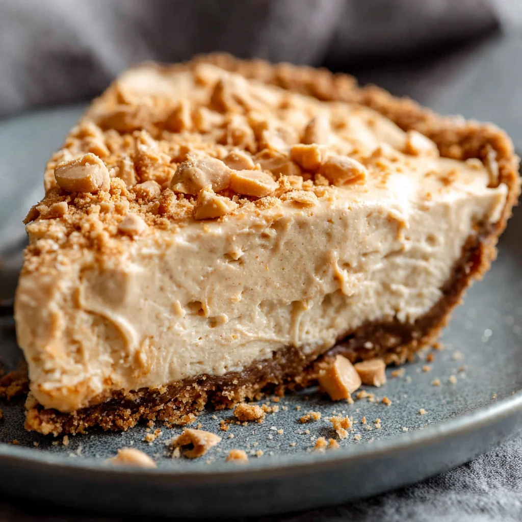 Old Fashioned Peanut Butter Pie