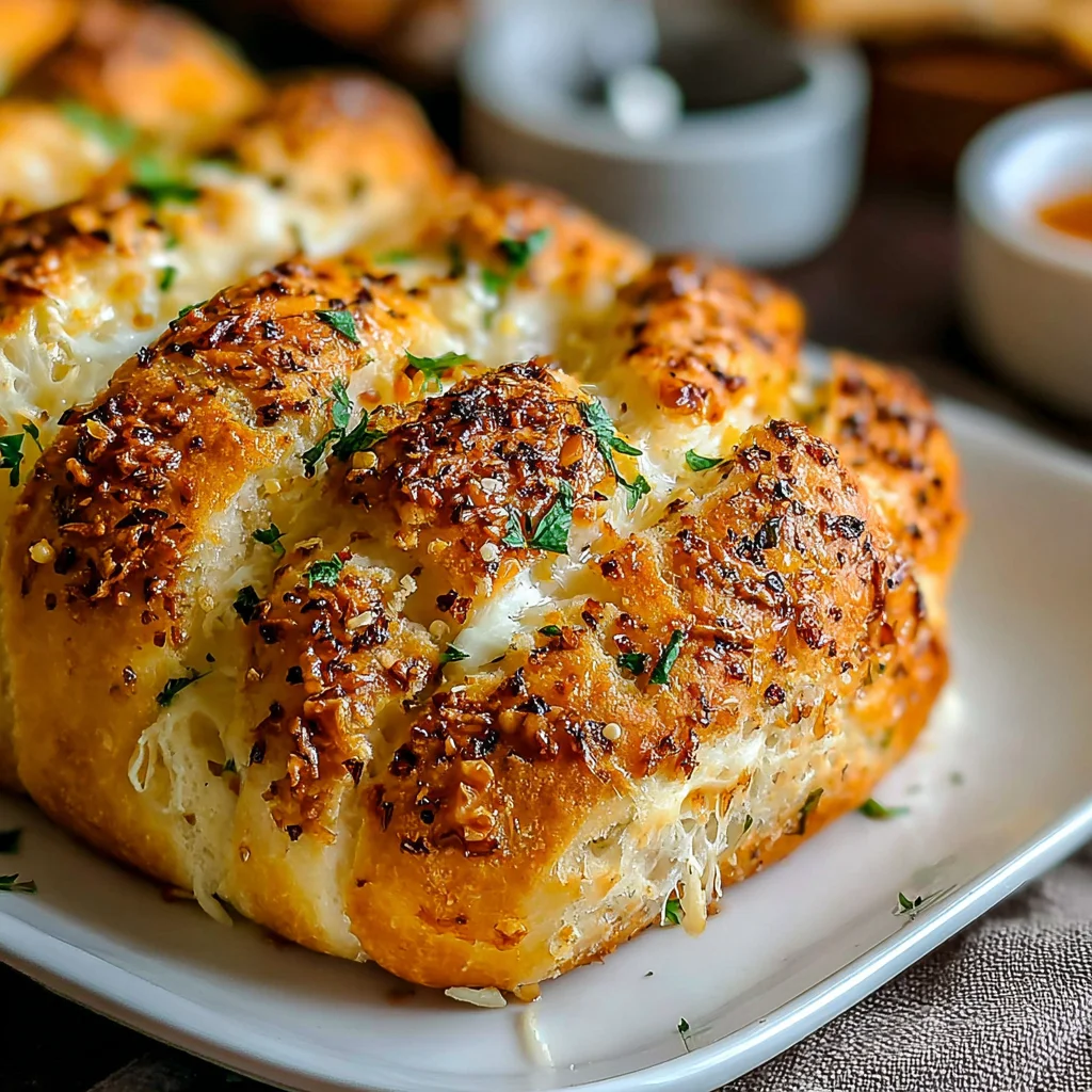 Pan de ajo Casero