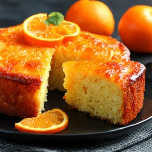 Pastel de naranja