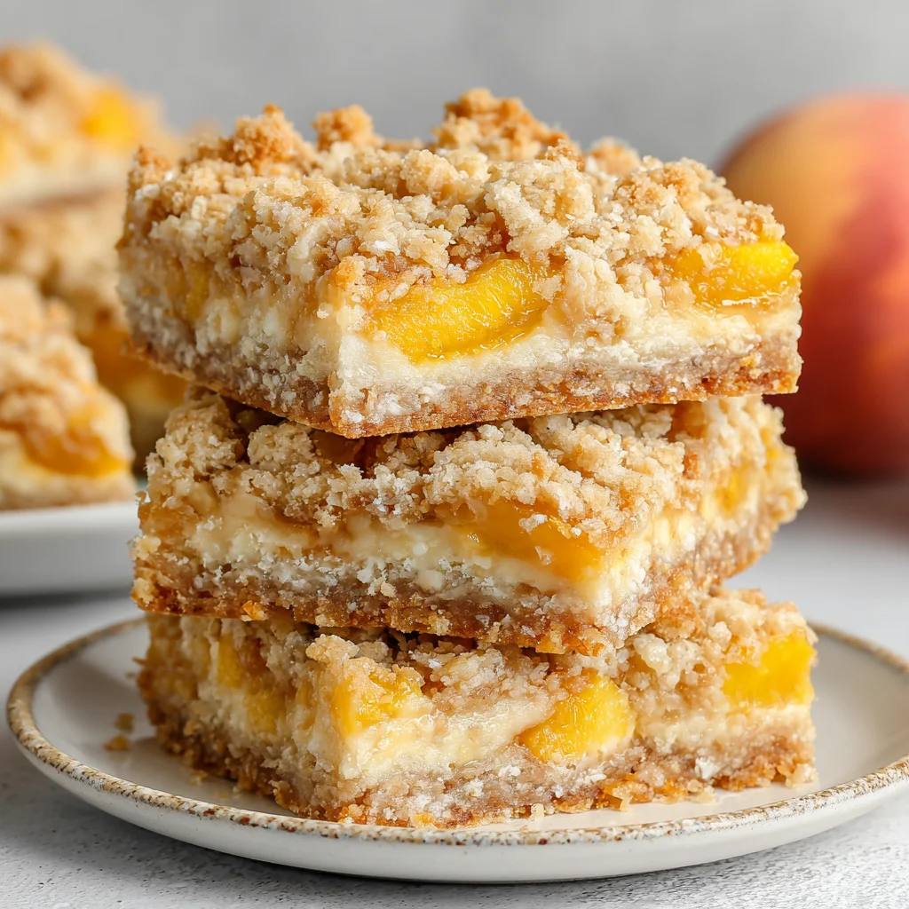 Peach Bars: A Summertime Delight