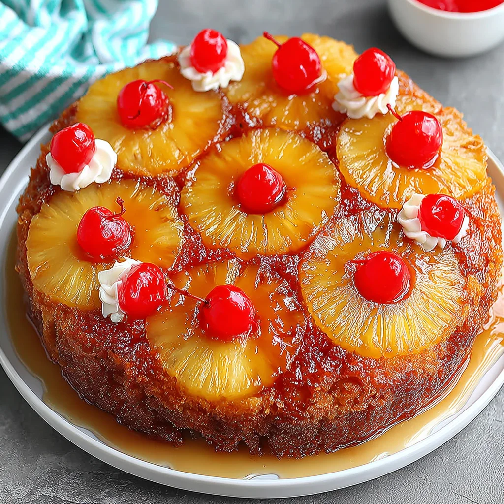Pineapple Upside Down Cake: A Deliciously Easy Recipe