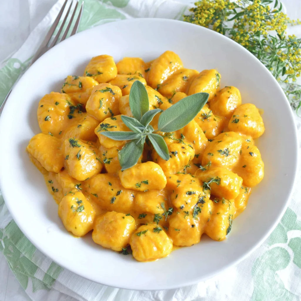 Creamy Pumpkin Gnocchi: A Fall Delight