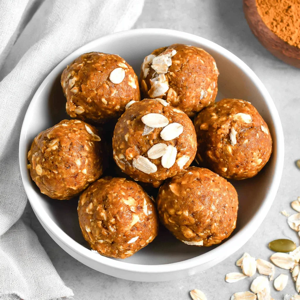 Pumpkin Protein Balls: The Ultimate Fall Treat