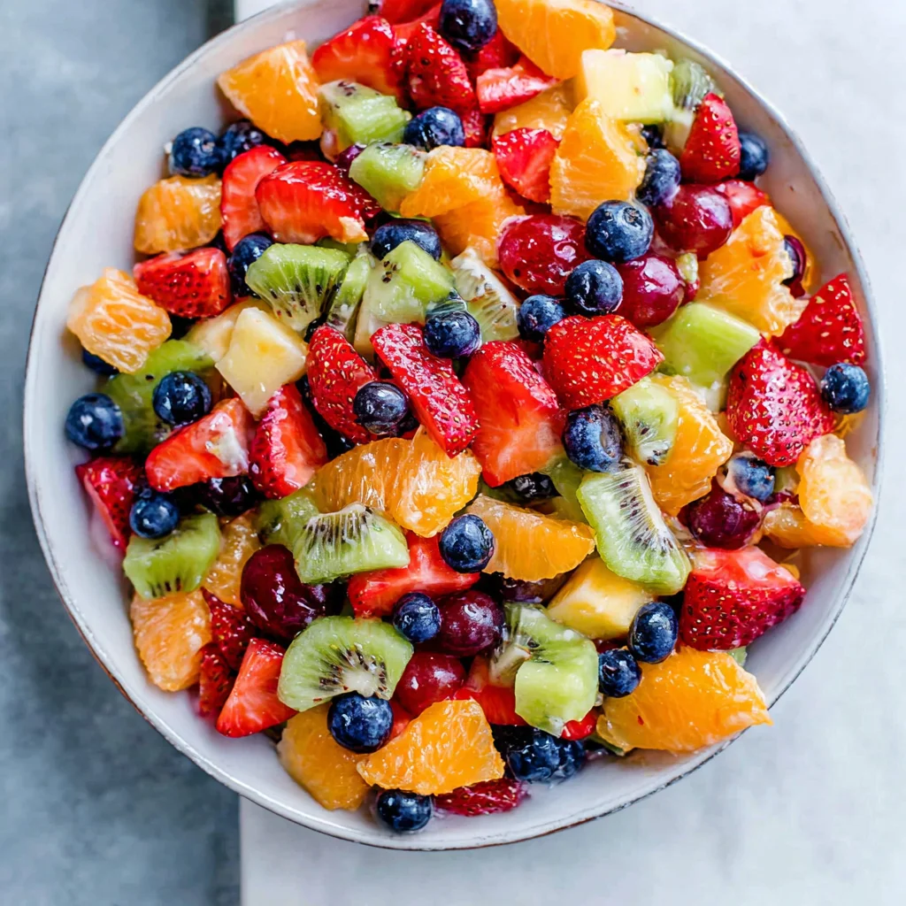 Rainbow Fruit Salad