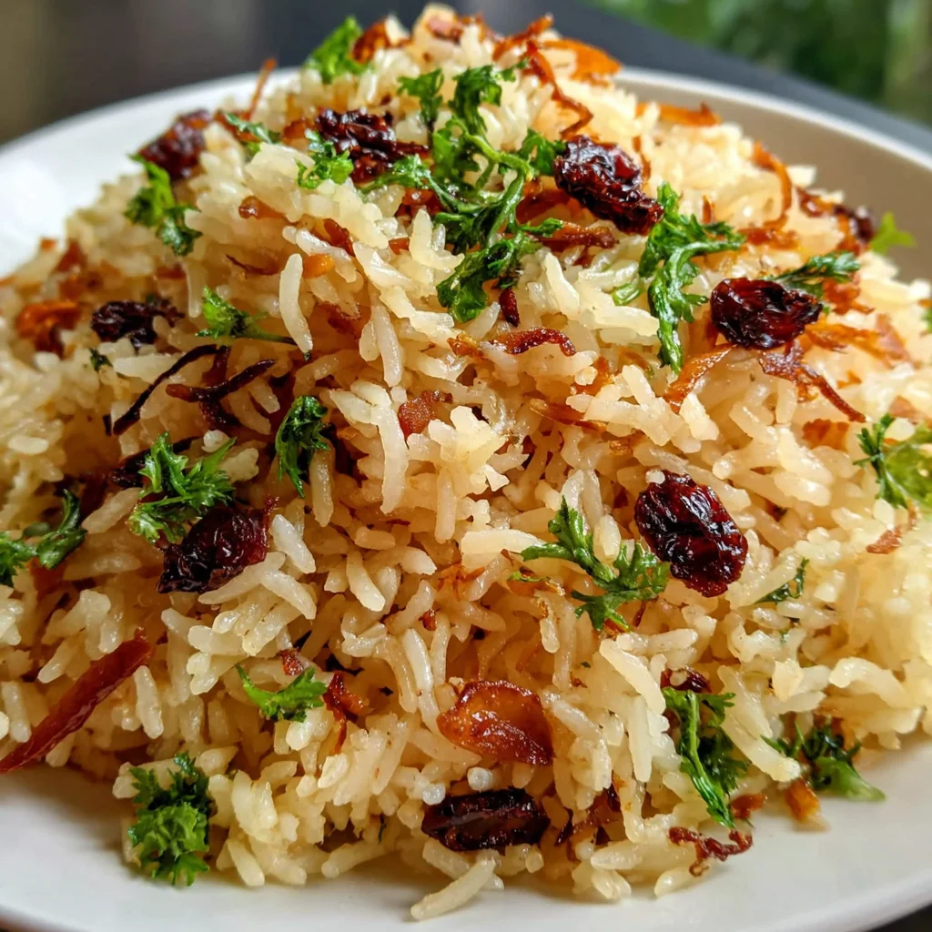 Receta de Arroz Árabe