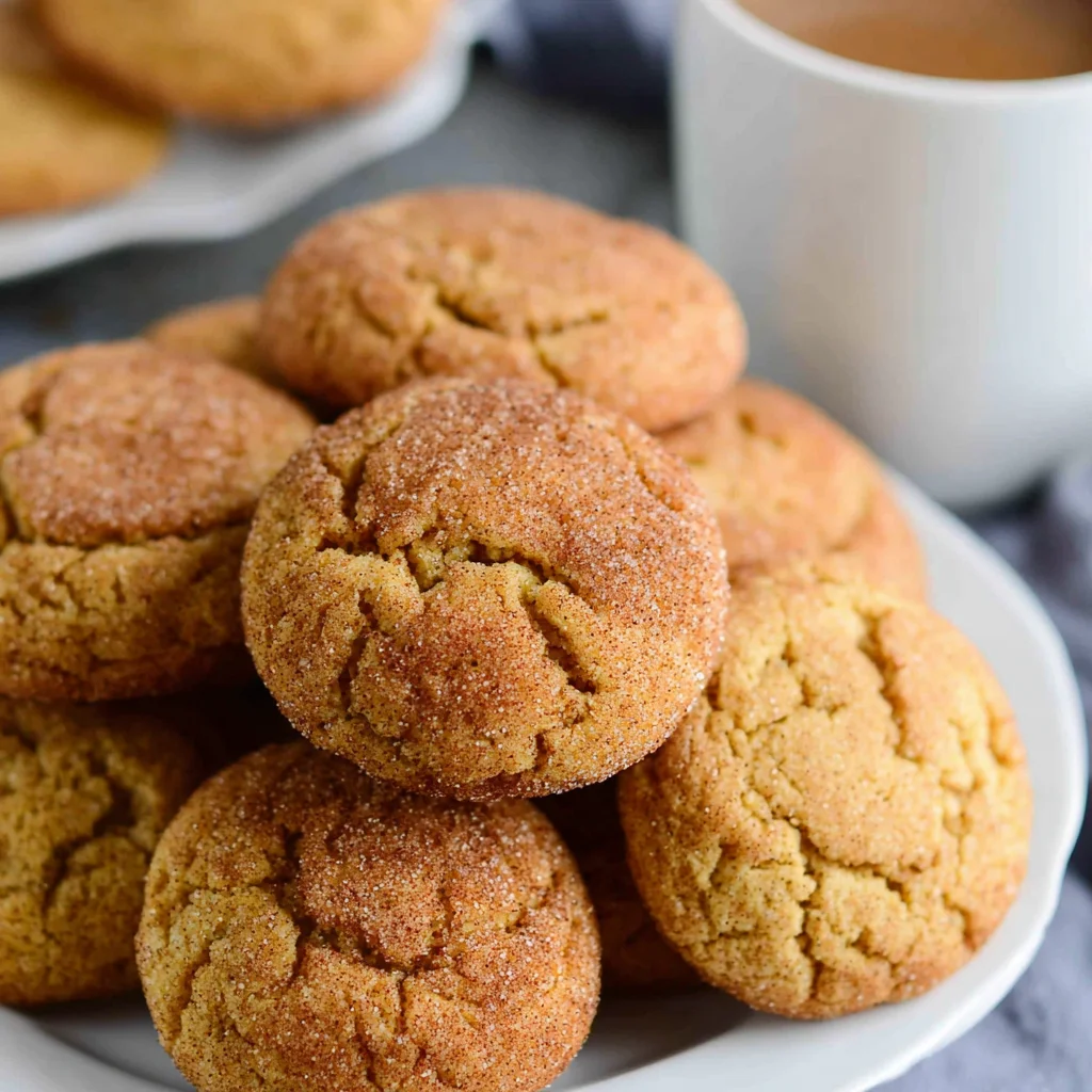 Soft Pumpkin Snickerdoodles: A Fall Delight