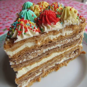 Tarta de galletas portuguesa