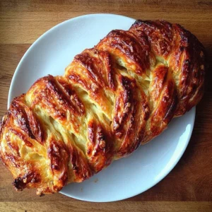 Trenza de hojaldre