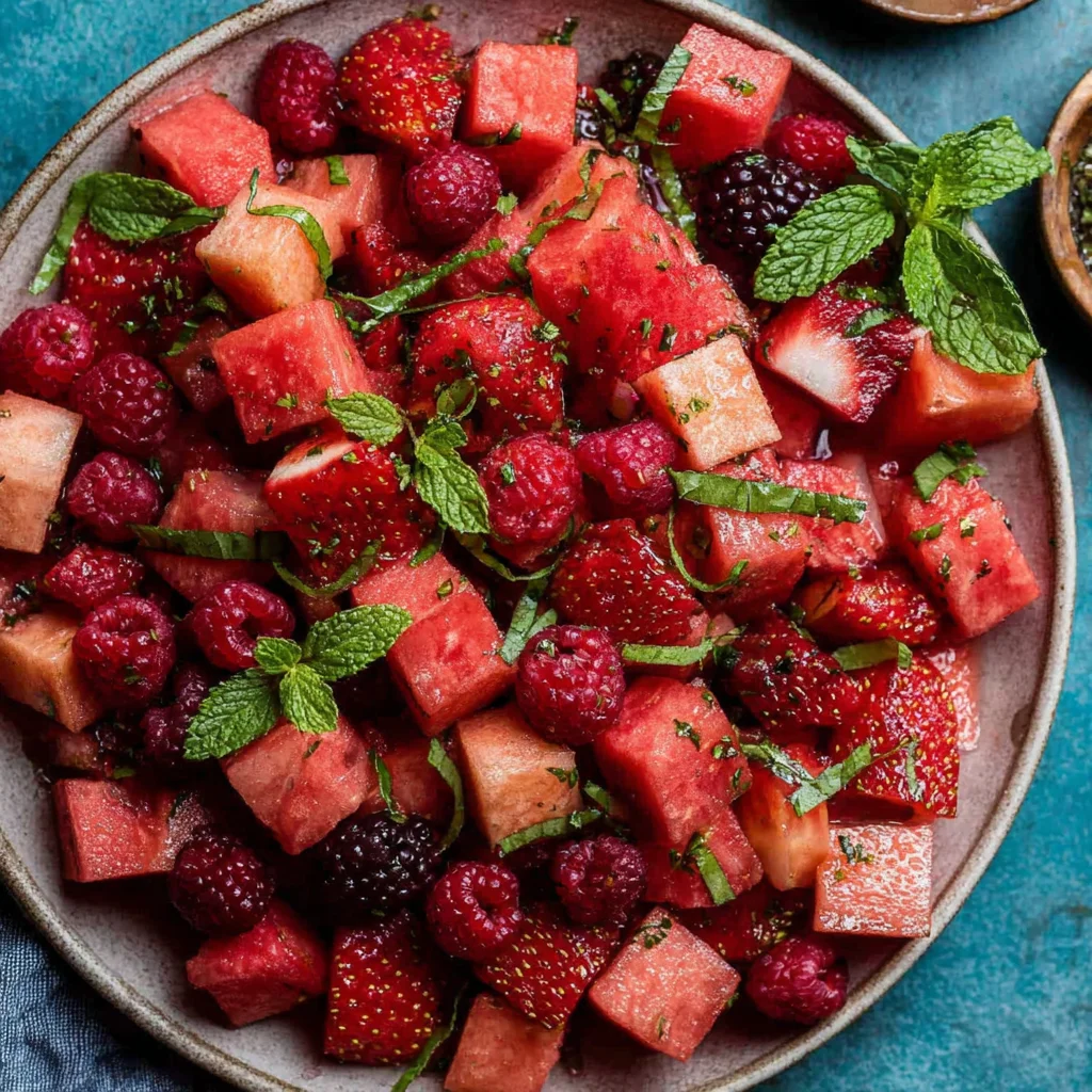 Watermelon Fruit Salad