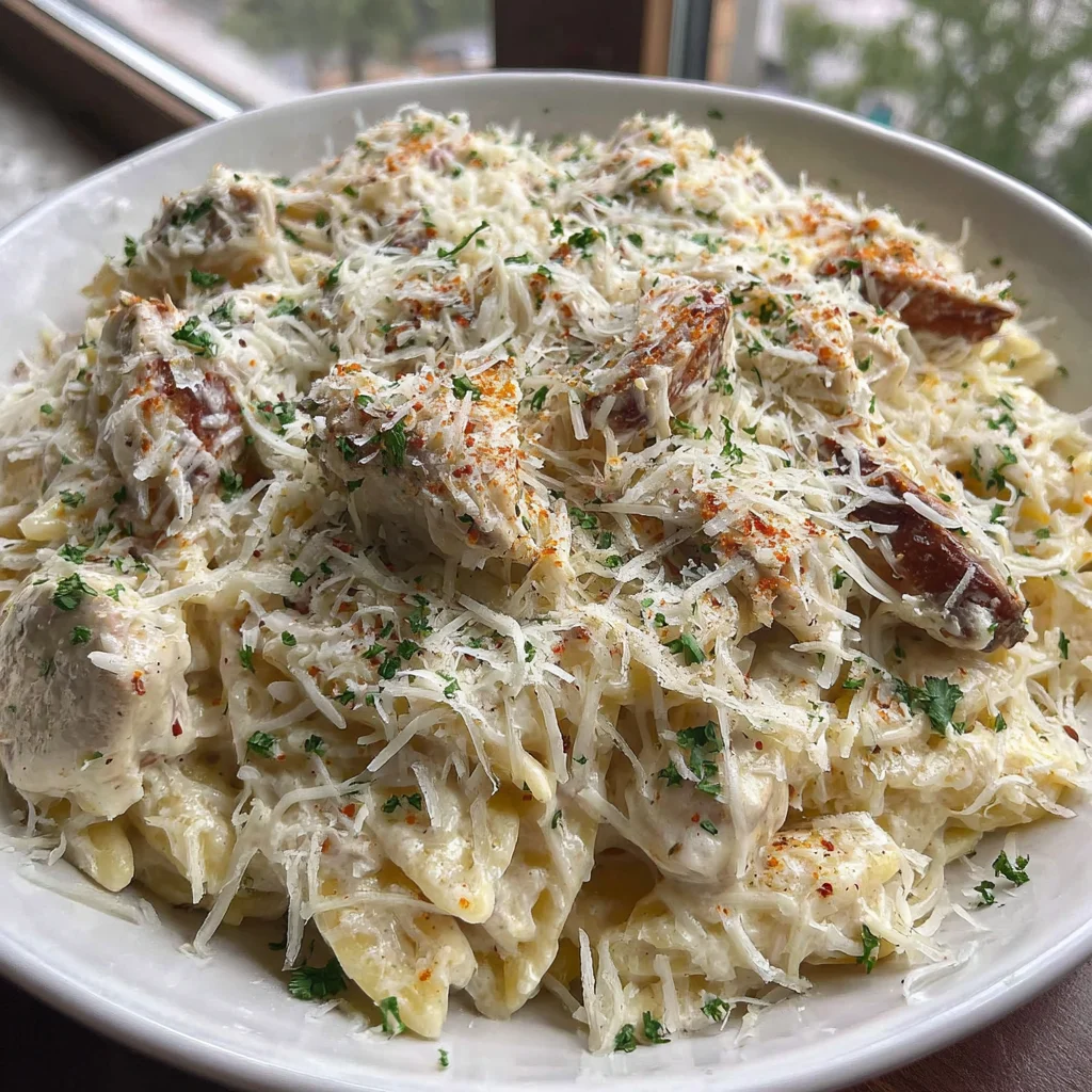 White sauce pasta