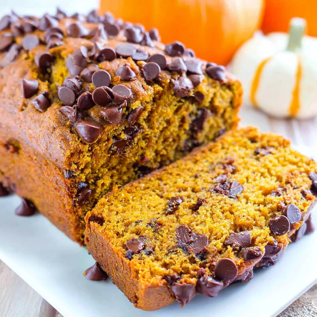 Moist Chocolate Chip Pumpkin Bread: The Ultimate Fall Recipe