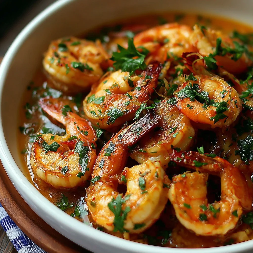 gambas al ajillo receta