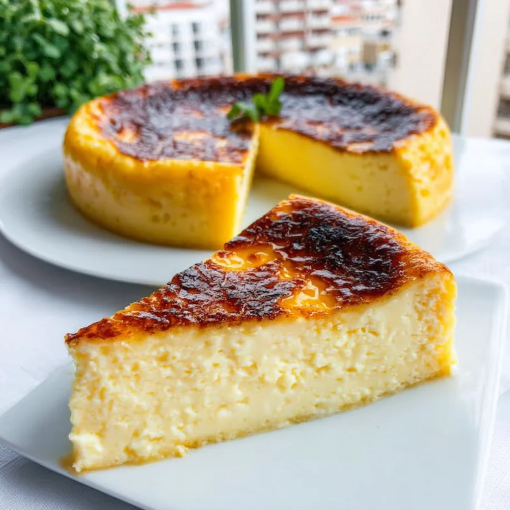 tarta de queso vasca