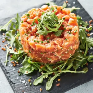 tartar de salmon