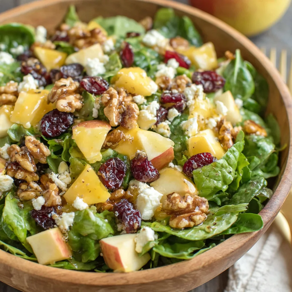 Apple Cranberry Walnut Salad Recipe