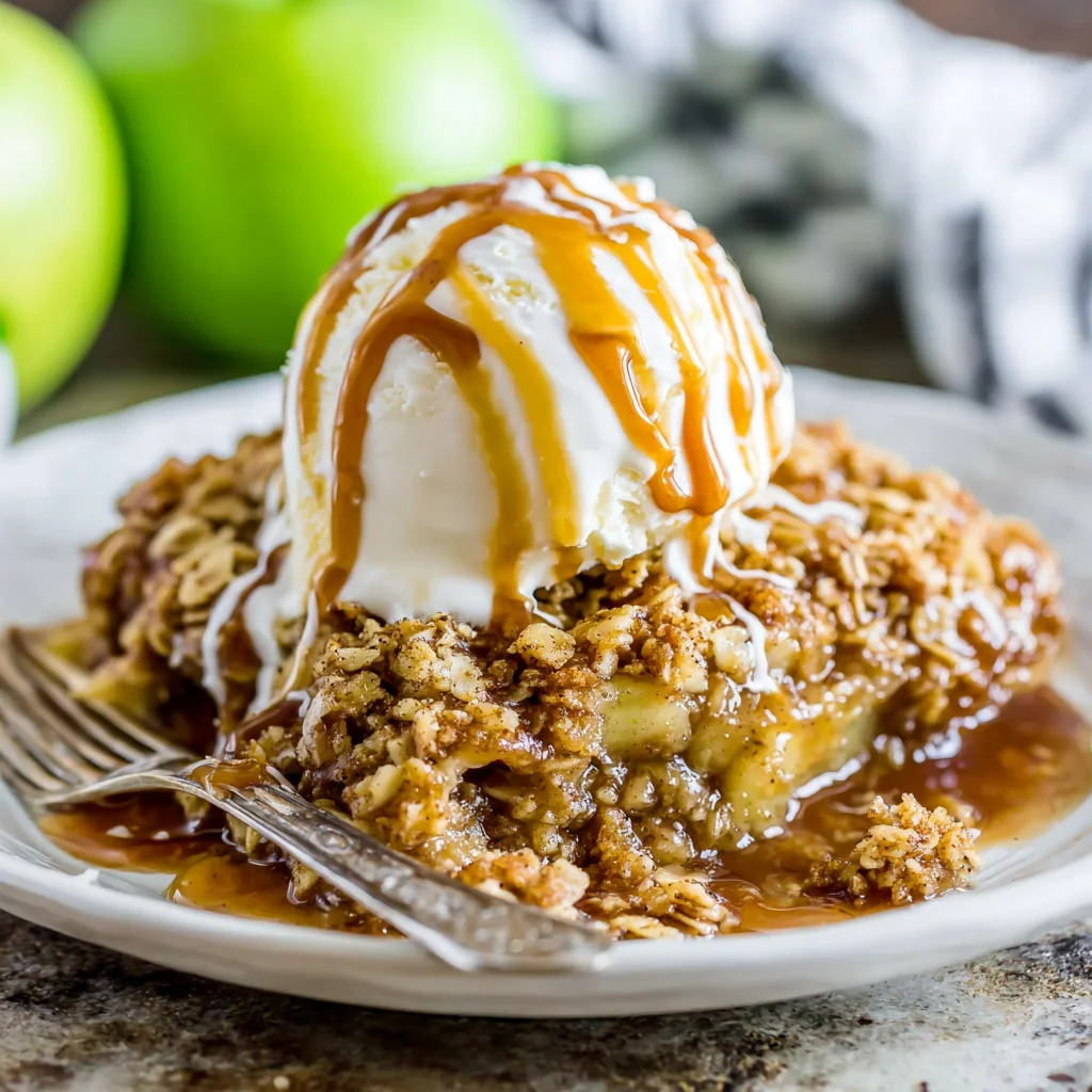 Apple Crisp with Oatmeal