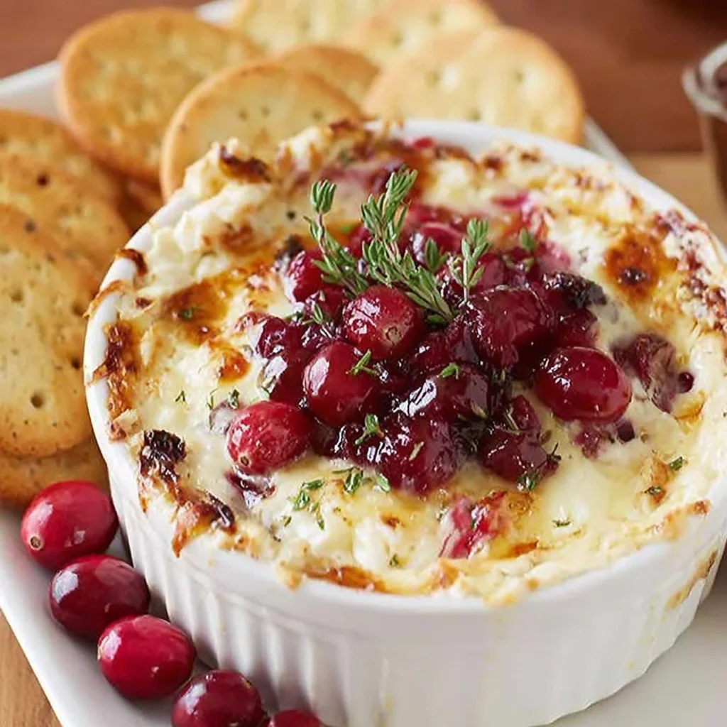 Baked Cranberry Cream Cheese Dip: A Festive Appetizer