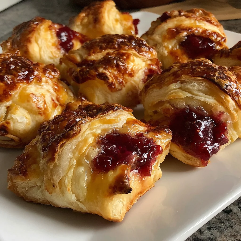 Elegant Baked Brie & Jam Pastry Appetizers: The Ultimate 15-Minute Hors d’Oeuvre