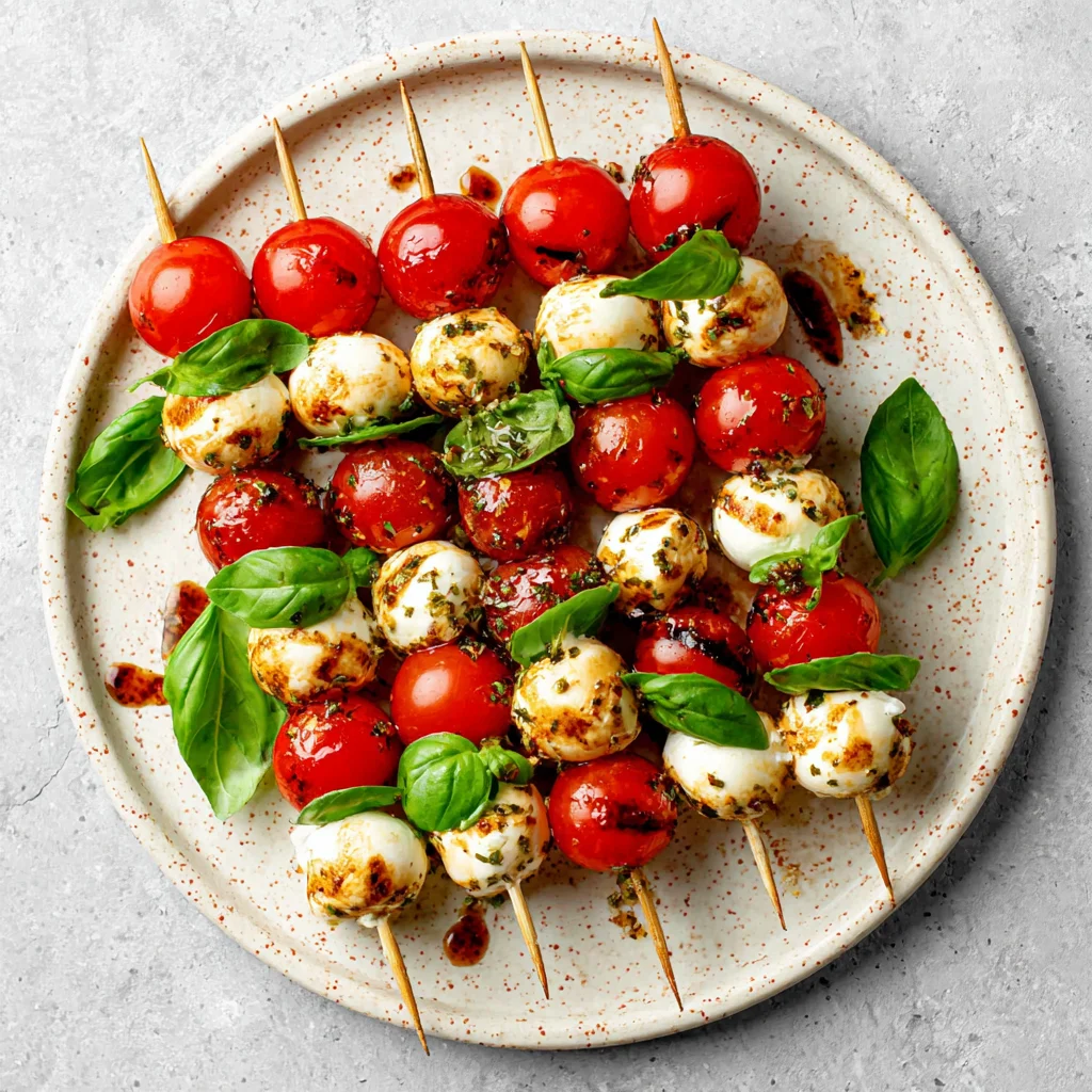Caprese Skewers: A Burst of Italian Summer on a Skewer