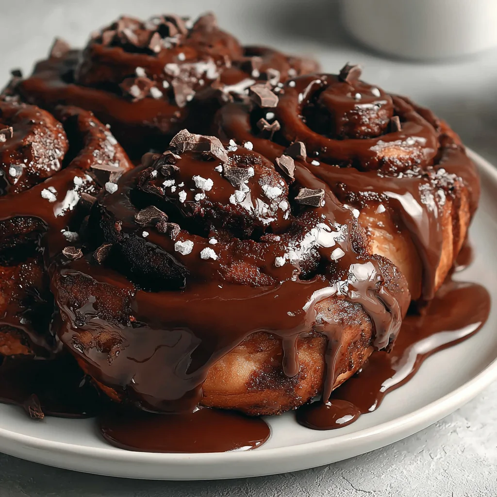 Chocolate Cinnamon Rolls