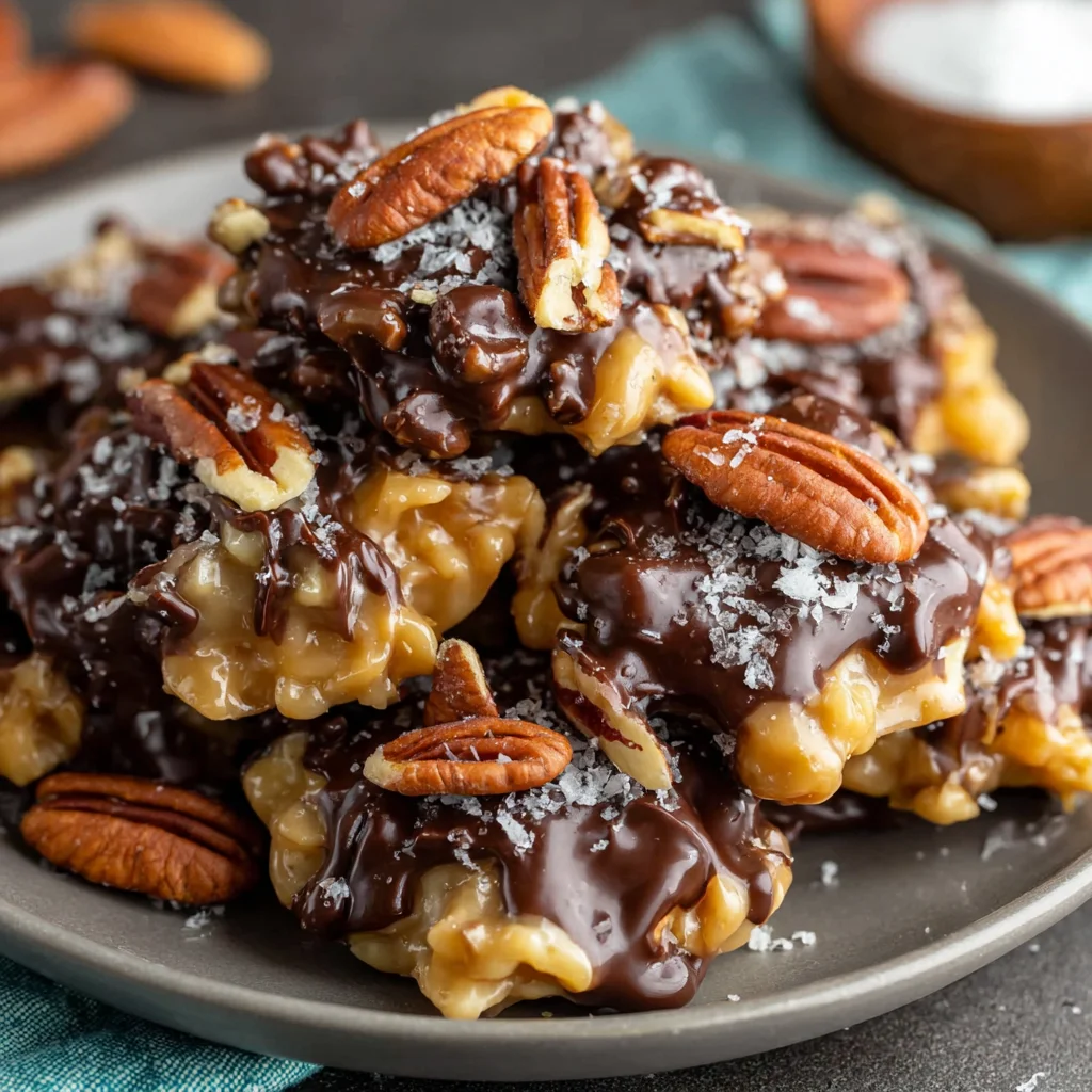 The Ultimate Homemade Chocolate Pecan Turtle Clusters Recipe: Gooey, Crunchy Perfection