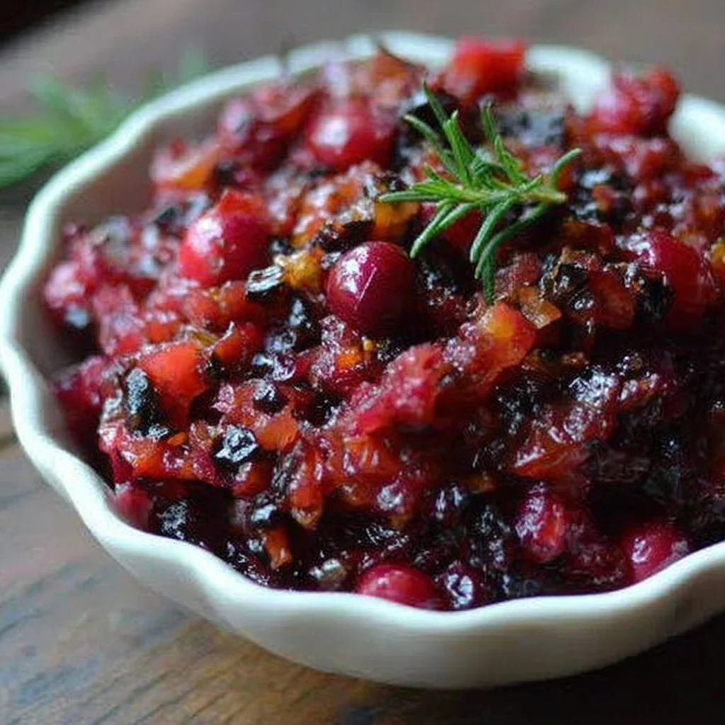 Cranberry Chutney: A Festive Flavor Explosion