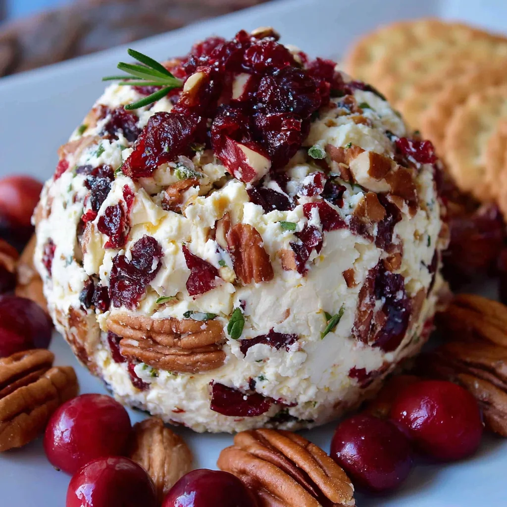 Cranberry Pecan Cheese Ball: A Festive Treat for Every Occasion
